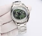 Omega Speedmaster 42MM 904L Steel Imported Automatic Movement Green Dial Watch